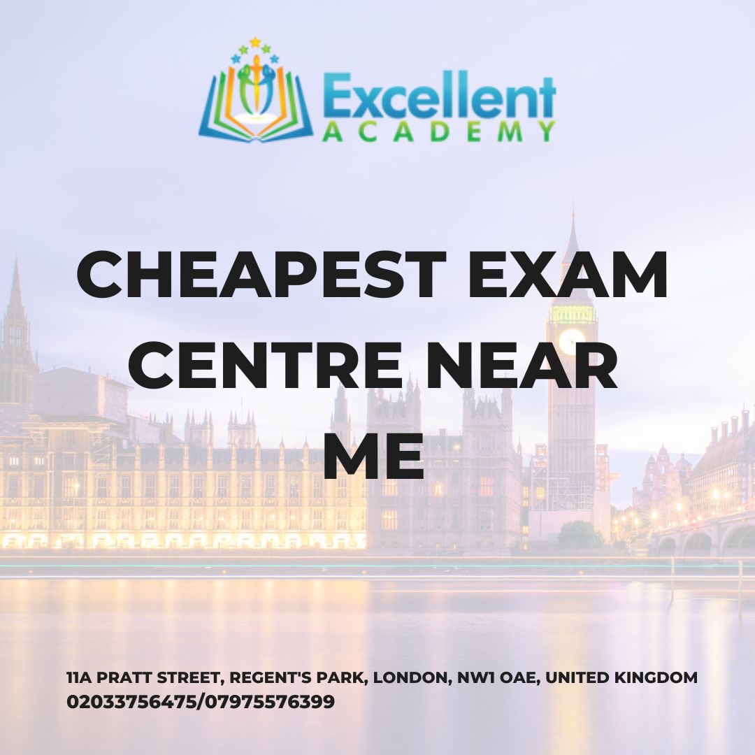 cheapest exam centre near me